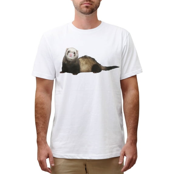 Ferret Printed Cotton Short Sleeves Round neck Men T-shirt MTS_00 2XL