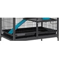 thumbnail image 1 of Ferret Scatter Guard for Ferret Nation & Critter Nation Cages - Black E-Coated Steel Design, 1 of 2