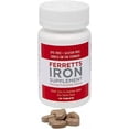 thumbnail image 1 of Ferret Suppts Ironlement, Ferrous Fumarate 325mg - 60 tablets (Pack of 4), 1 of 5