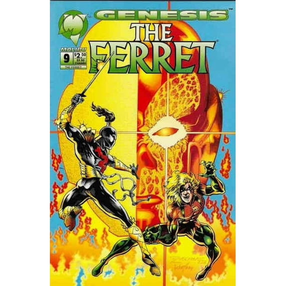 Ferret, The (2nd Series) #9 VF ; Malibu Comic Book