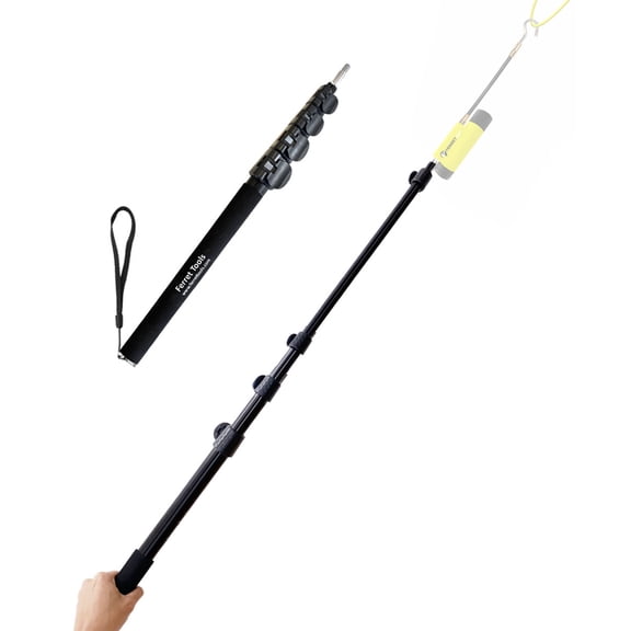 Ferret Tools Ferret Stick 55'' Aluminium Lightweight Telescoping Fishing Rod (Adult)