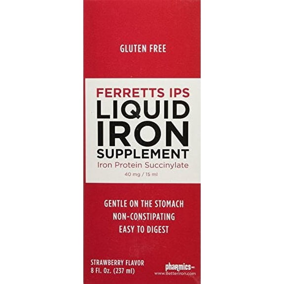 Ferretts IPS Liquid Iron Supplement (Pack of 2)