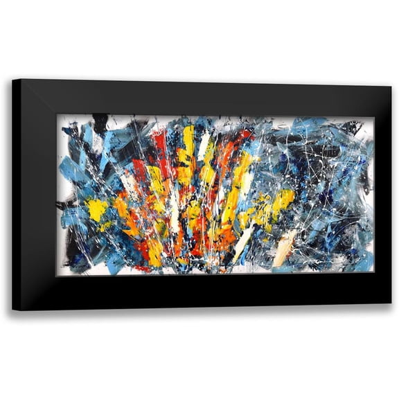 Ferri, Bob 14x9 Black Modern Framed Museum Art Print Titled - Rising Sun