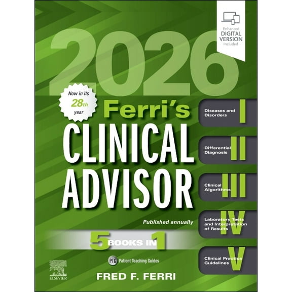 Ferri's Clinical Advisor 2026: 5 Books in 1, (Hardcover)