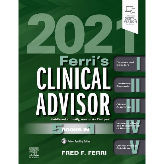 Ferri's Clinical Advisor 2021: 5 Books in 1, 9780323713337, Hardcover, 1