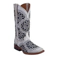 thumbnail image 1 of Ferrini 8409319085B Mandala 8.5B S-Toe Boots for Women, White, 1 of 1