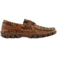thumbnail image 1 of Ferrini Italia  Womens Print Crocodile Belly Loafers Flats Casual Casual, 1 of 7