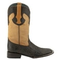 thumbnail image 1 of Ferrini Mens Acero Elephant Print Square Toe Cowboy  Mid Calf Boots, 1 of 4