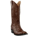 thumbnail image 1 of Ferrini  Mens American Alligator Square Toe   Western Cowboy Boots   Mid Calf, 1 of 7