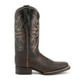 thumbnail image 1 of Ferrini Mens Blaze Embroidered Square Toe Cowboy  Mid Calf Boots, 1 of 5
