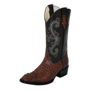 Ferrini Mens Caimen Print Western Boots