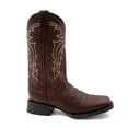 thumbnail image 1 of Ferrini Mens Dylan Embroidered Square Toe Cowboy  Mid Calf Boots, 1 of 6