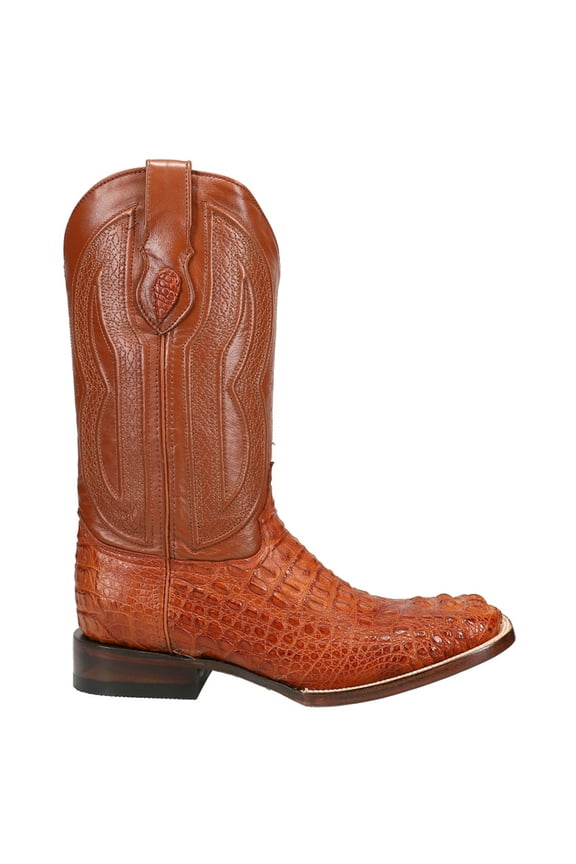 Mens Dakota Hornback Square Toe Cowboy Mid Calf Dress Boots