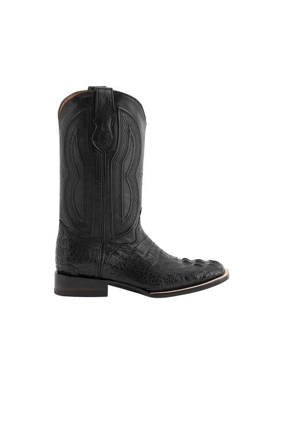 Mens Dakota Hornback Square Toe Cowboy Mid Calf Dress Boots