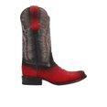 thumbnail image 1 of Ferrini Mens Roughrider Embroidered Narrow Square Toe Cowboy  Boots Shoes, 1 of 5