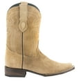 thumbnail image 1 of Ferrini Mens Roughrider Narrow Square Toe Cowboy  Boots Shoes, 1 of 4