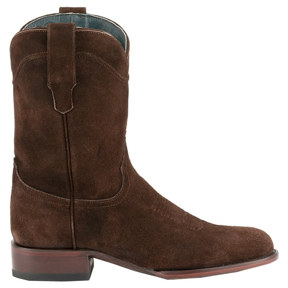 Ferrini Mens Roughrider Round Toe Cowboy Mid Calf Boots