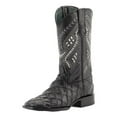 thumbnail image 1 of Ferrini Western Boots Mens Bronco Pirarucu Print Black 43393-04, 1 of 6