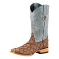 thumbnail image 1 of Ferrini Western Boots Mens Bronco Pirarucu Print Brown 43393-10, 1 of 6