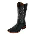 thumbnail image 1 of Ferrini Western Boots Mens Cowboy Caiman Gator Print Black 40393-04, 1 of 5