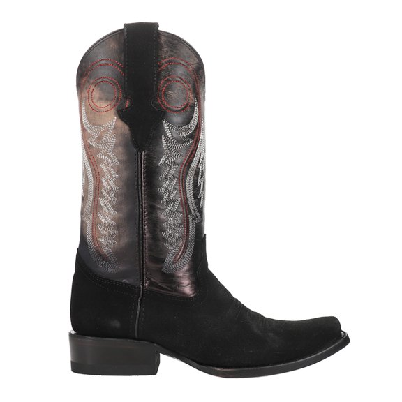Ferrini Western Boots Mens Roughrider 13" Snip Toe Black 14371-04
