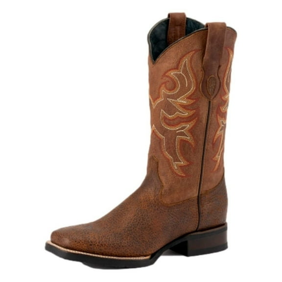 Ferrini Western Boots Mens Toro 12" Square Toe Brandy 12993-55