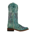 thumbnail image 1 of Ferrini Womens Dreamer Embroidered Narrow Square Toe Cowboy  Mid Calf Boots, 1 of 5