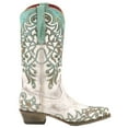thumbnail image 1 of Ferrini Womens Ivy Embossed Embroidered Snip Toe Pull On Cowboy  Mid Calf D, 1 of 4