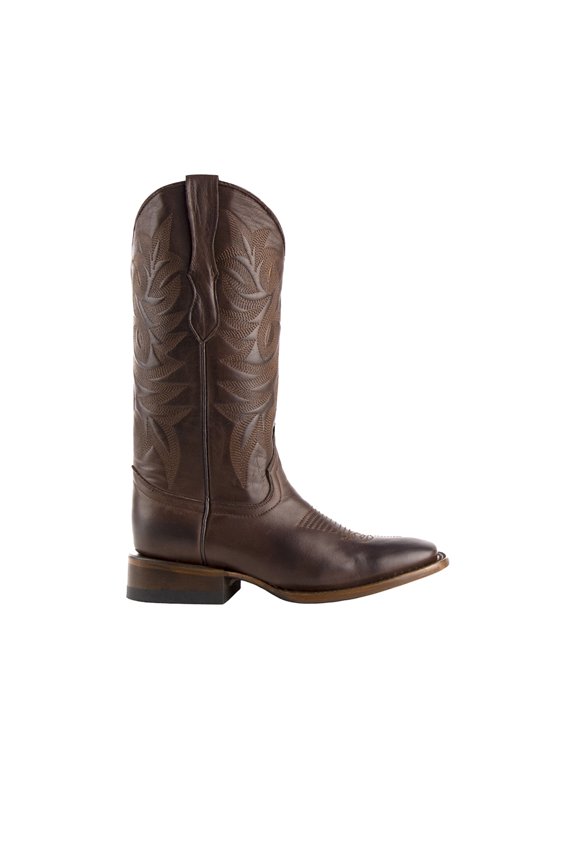 Womens Maggie Square Toe Cowboy  Mid Calf Dress Boots