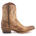 thumbnail image 1 of Ferrini Womens Molly Embroidered Snip Toe Zippered Cowboy  Mid Calf Boots, 1 of 5