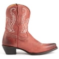 thumbnail image 1 of Ferrini Womens Molly Embroidered Snip Toe Zippered Cowboy  Mid Calf Boots, 1 of 2
