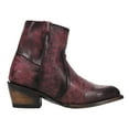 thumbnail image 1 of Ferrini Womens Stacey Round Toe Zippered Cowboy  Ankle Boots, 1 of 5