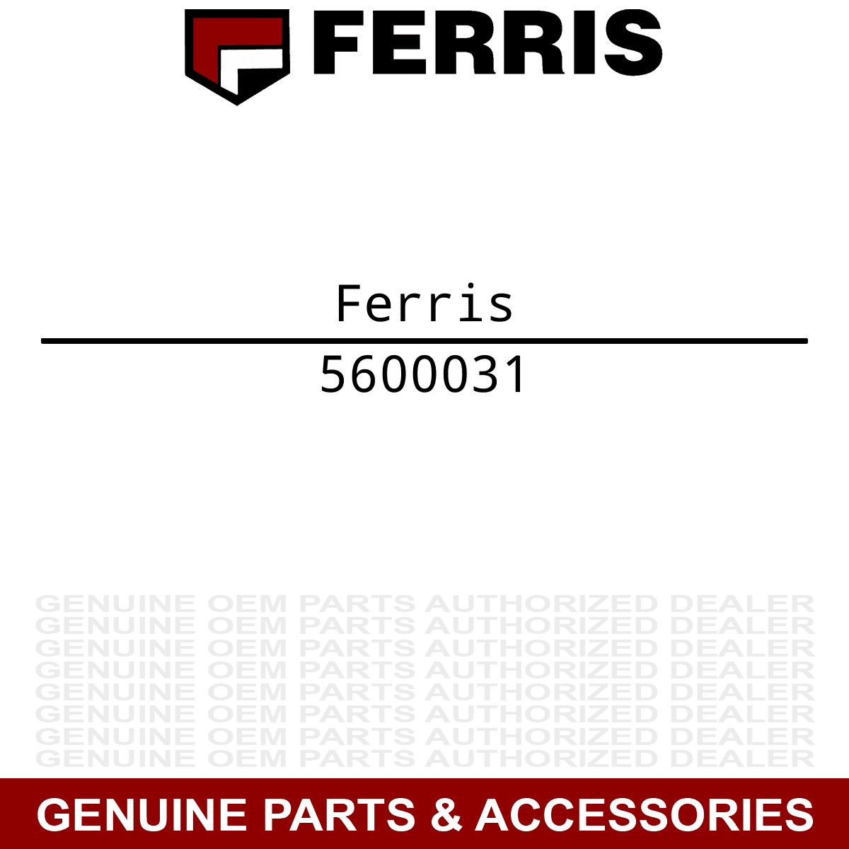 Ferris 5600031 Trailer Hitch Kit IS600Z IS700Z IS2100Z IS2600Z F160