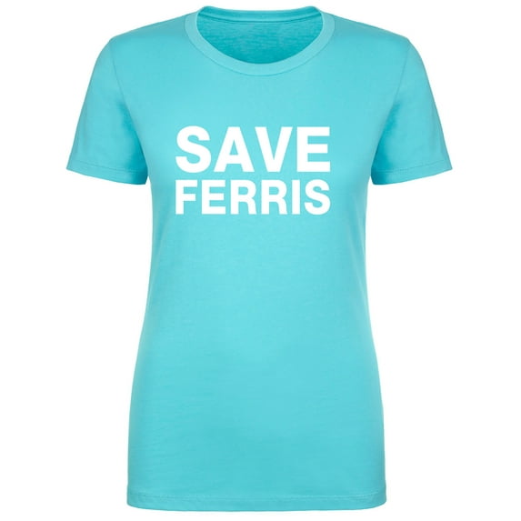 Ferris B Womens crewneck tee