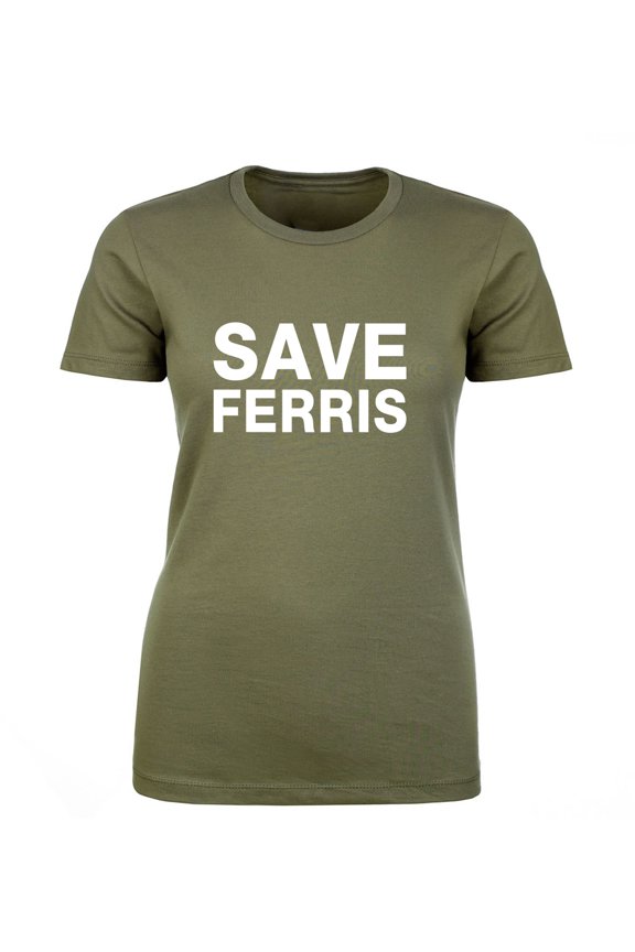 Ferris B Womens crewneck tee