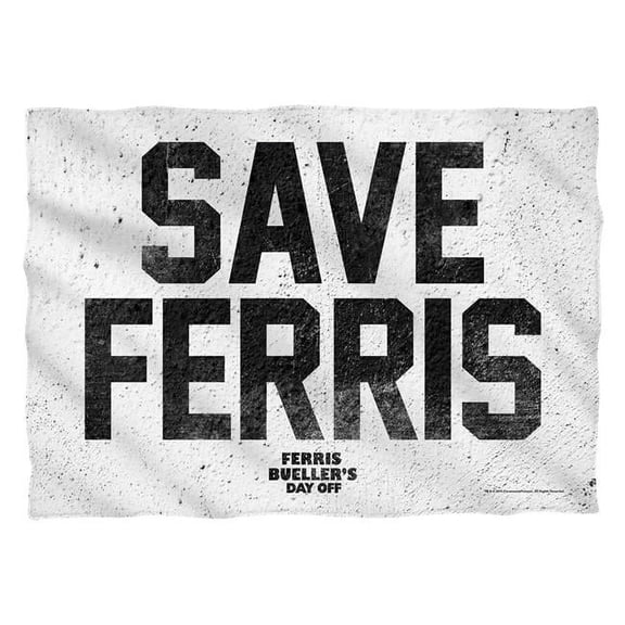 Ferris Buelle/save Ferris-pillow Case-white-20x28