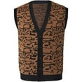 thumbnail image 1 of Ferris Bueller Day Off Coat 80's Movie Day Off Button Up Sweater Vest, 1 of 7