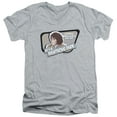 thumbnail image 1 of Ferris Bueller Grace Adult V-Neck T-Shirt Athletic Heather, 1 of 1