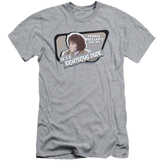 Ferris Bueller's Day Off Men's Grace Slim Fit T-shirt Heather