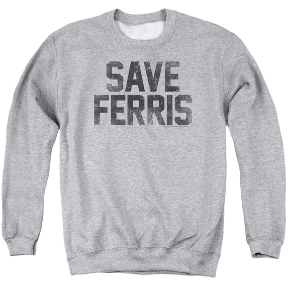 Ferris Bueller - Save Ferris - Crewneck Sweatshirt - XX-Large