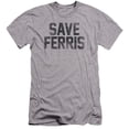 thumbnail image 1 of Ferris Bueller - Save Ferris - Premium Slim Fit Short Sleeve Shirt - Medium, 1 of 2