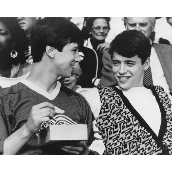 Ferris Bueller's Day Off 1986 Matthew Broderick Alan Ruck 8x10 inch photo