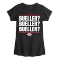 thumbnail image 1 of Ferris Bueller's Day Off - Bueller Bueller Bueller - Toddler And Youth Girls Short Sleeve Graphic T-Shirt, 1 of 5