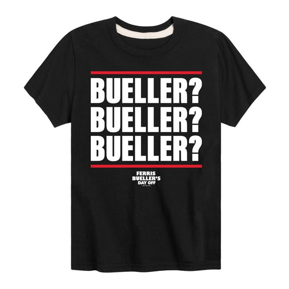 Ferris Bueller's Day Off - Bueller Bueller Bueller - Toddler And Youth Short Sleeve Graphic T-Shirt