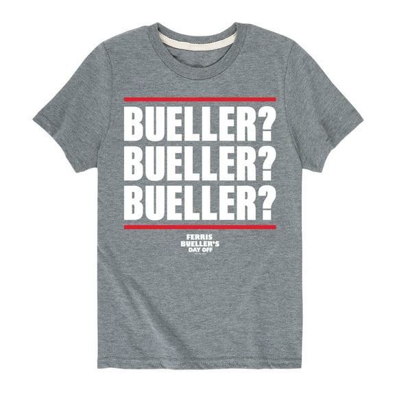 Ferris Bueller's Day Off - Bueller Bueller Bueller - Toddler And Youth Short Sleeve Graphic T-Shirt