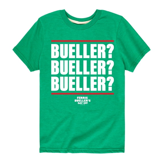 Ferris Bueller's Day Off - Bueller Bueller Bueller - Toddler And Youth Short Sleeve Graphic T-Shirt