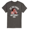 thumbnail image 1 of Ferris Bueller's Day Off - Do You Know Anything - Men's Short Sleeve Graphic T-Shirt, 1 of 5