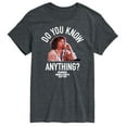 thumbnail image 1 of Ferris Bueller's Day Off - Do You Know Anything - Men's Short Sleeve Graphic T-Shirt, 1 of 5