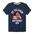 thumbnail image 1 of Ferris Bueller's Day Off - Do You Know Anything - Toddler And Youth Short Sleeve Graphic T-Shirt, 1 of 5