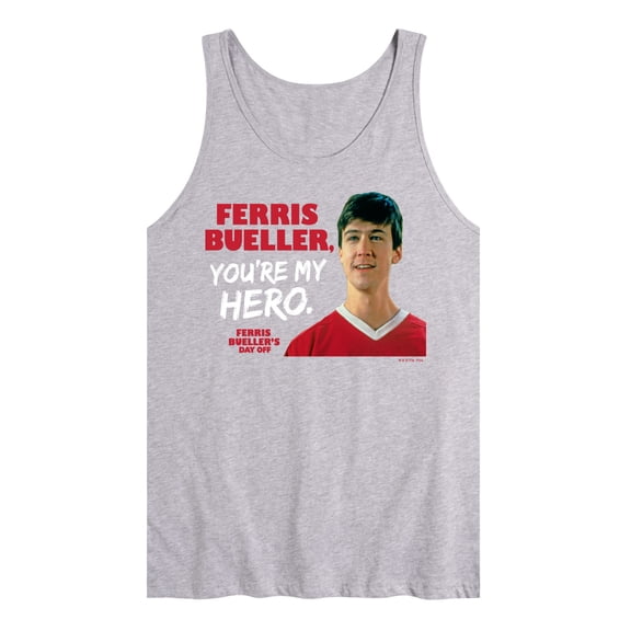 Ferris Bueller's Day Off - Ferris My Hero - Men's Jersey Tank Top